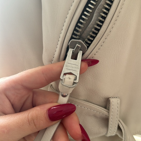 Allsaints leather jacket - Picture 5 of 12